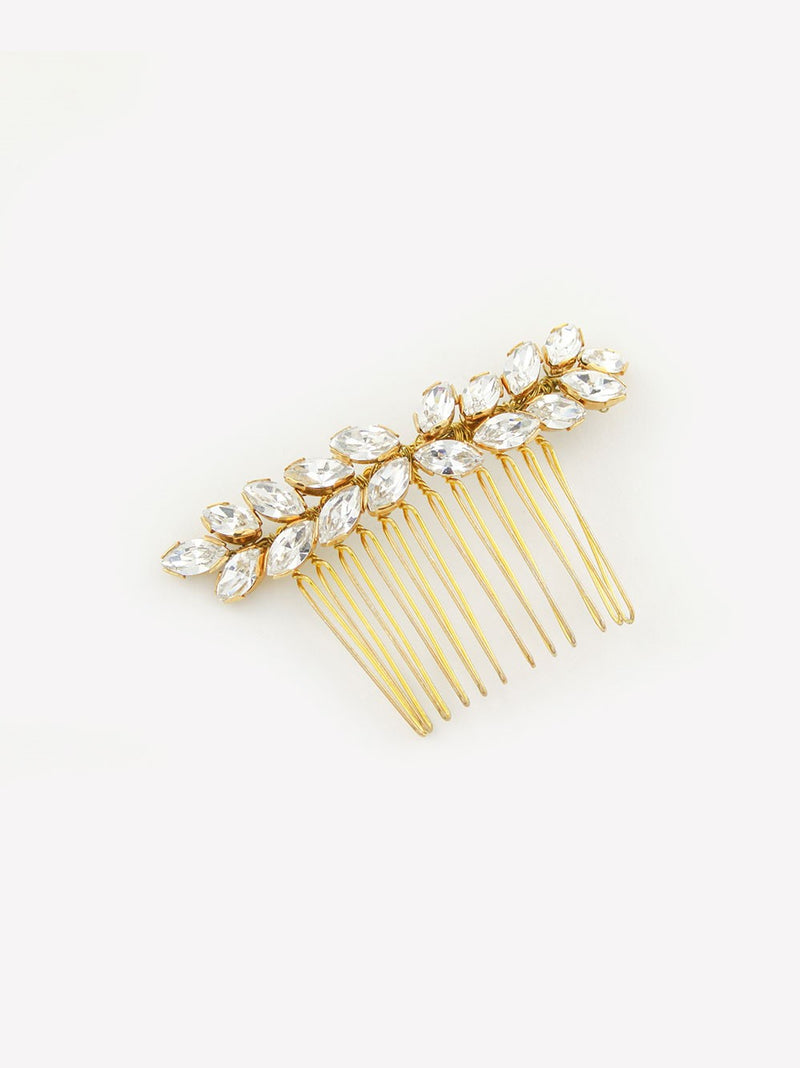Kristallkamm "Ceres" in gold von Kokoro Berlin