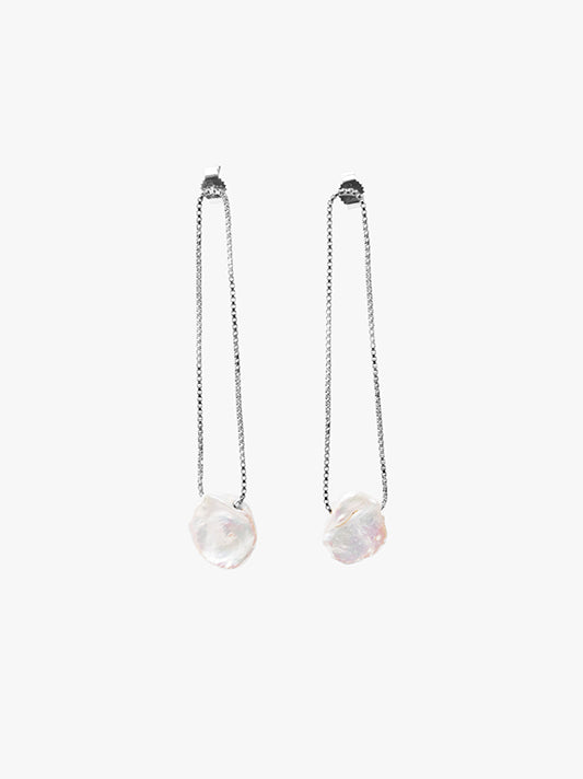 Lune  Loop Boucles d'oreilles